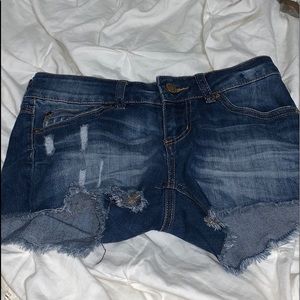 jean shorts